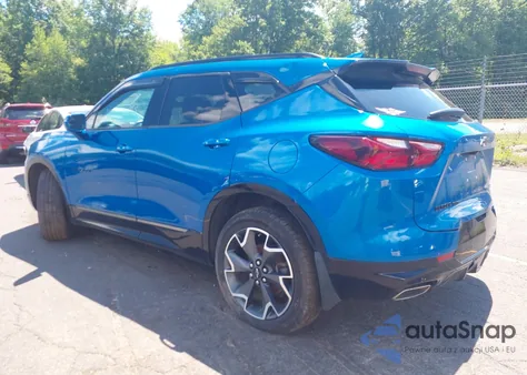 2020 Chevrolet Blazer Awd Rs из США, поврежденный, VIN 3GNKBKRS1LS650446